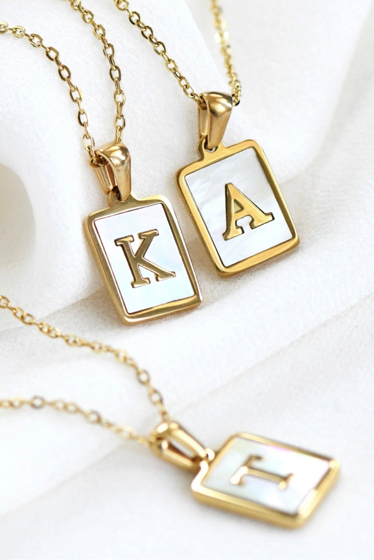 Initial Gold Necklace