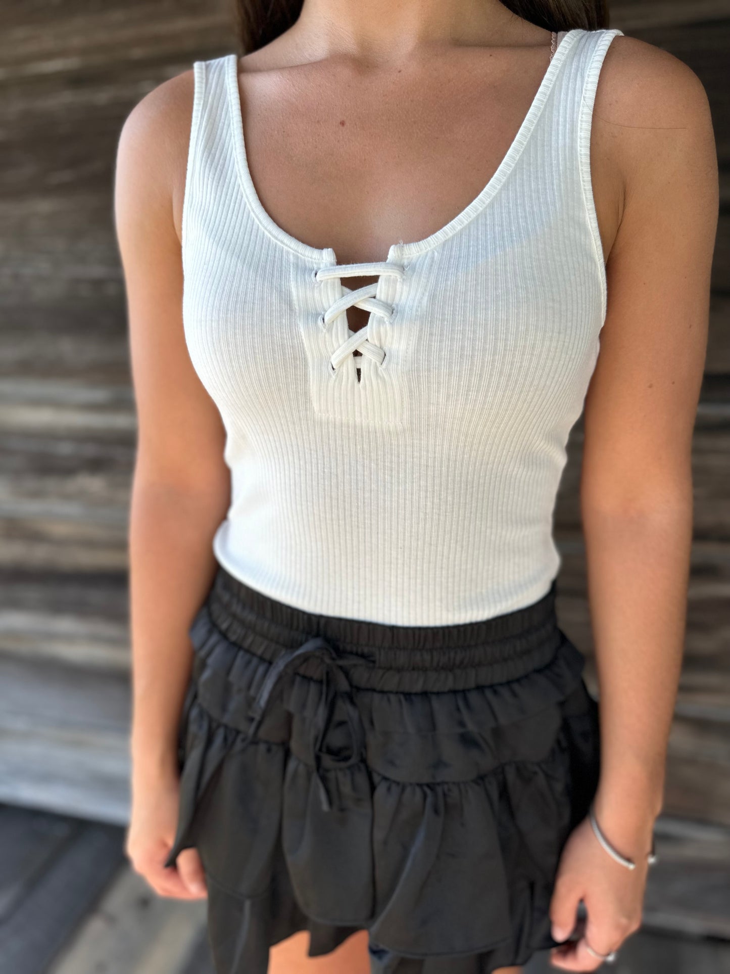 Lace up Bodysuit